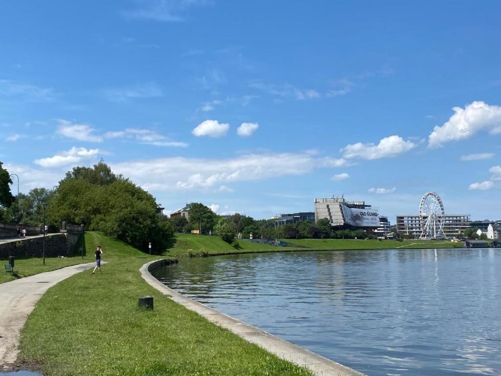 Apartament Nad Wisla Krakau Buitenkant foto